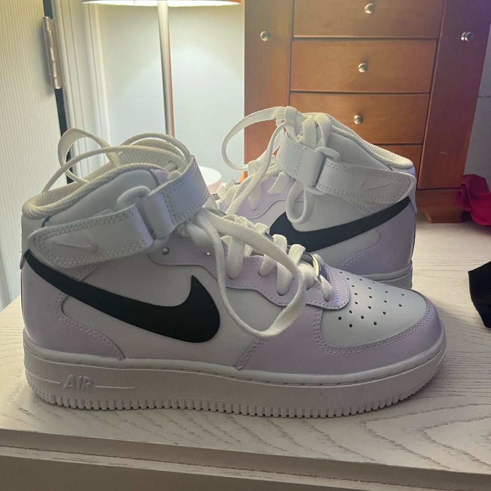 Custom Made Light Purple Jordan Mids